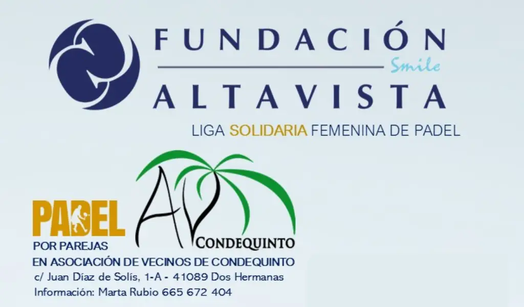 Liga solidaria femenina de pádel en Condequinto