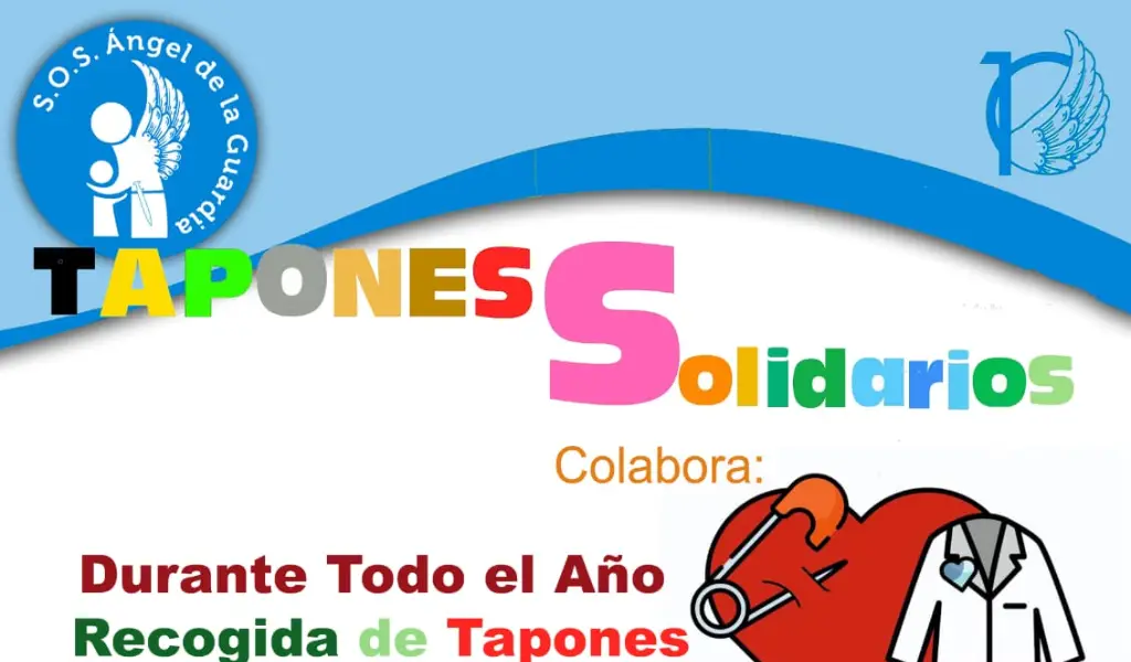 Recogida de tapones solidarios